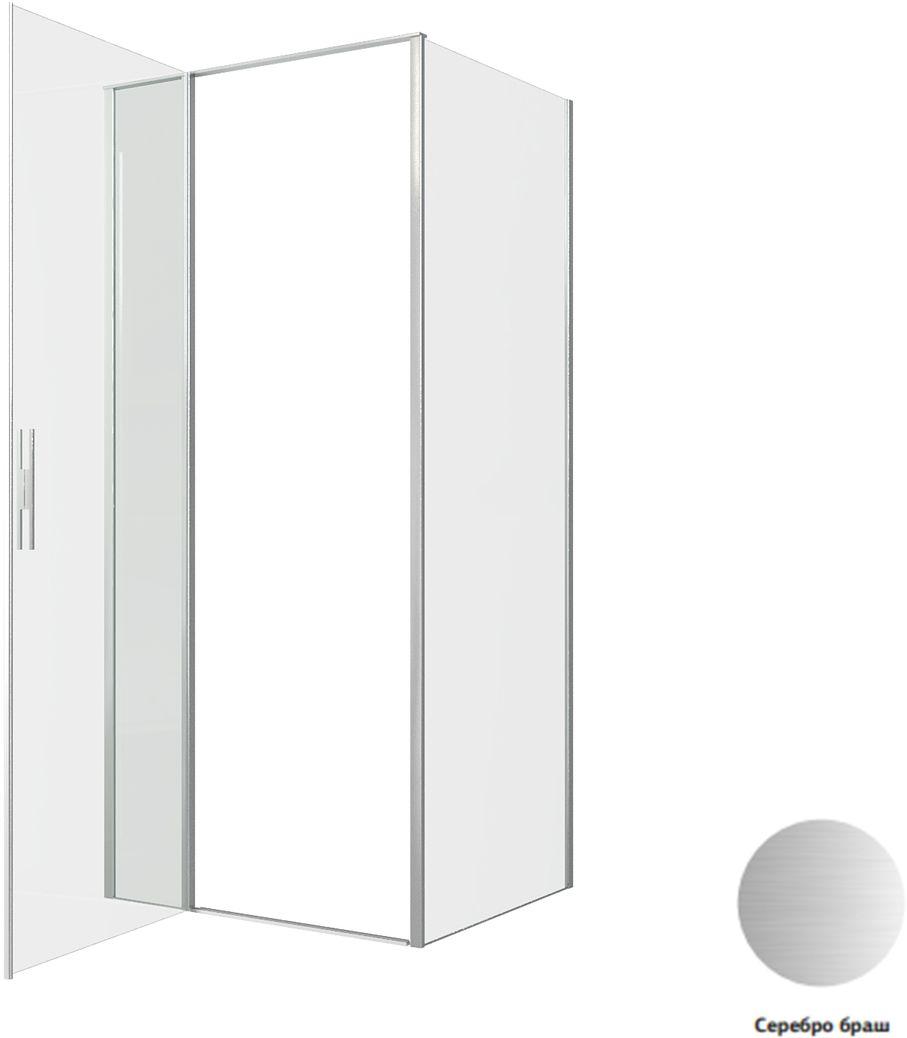 Душевой уголок Allen Brau Priority 90x80 3.31026.BA + 3.31041.BA серебро браш