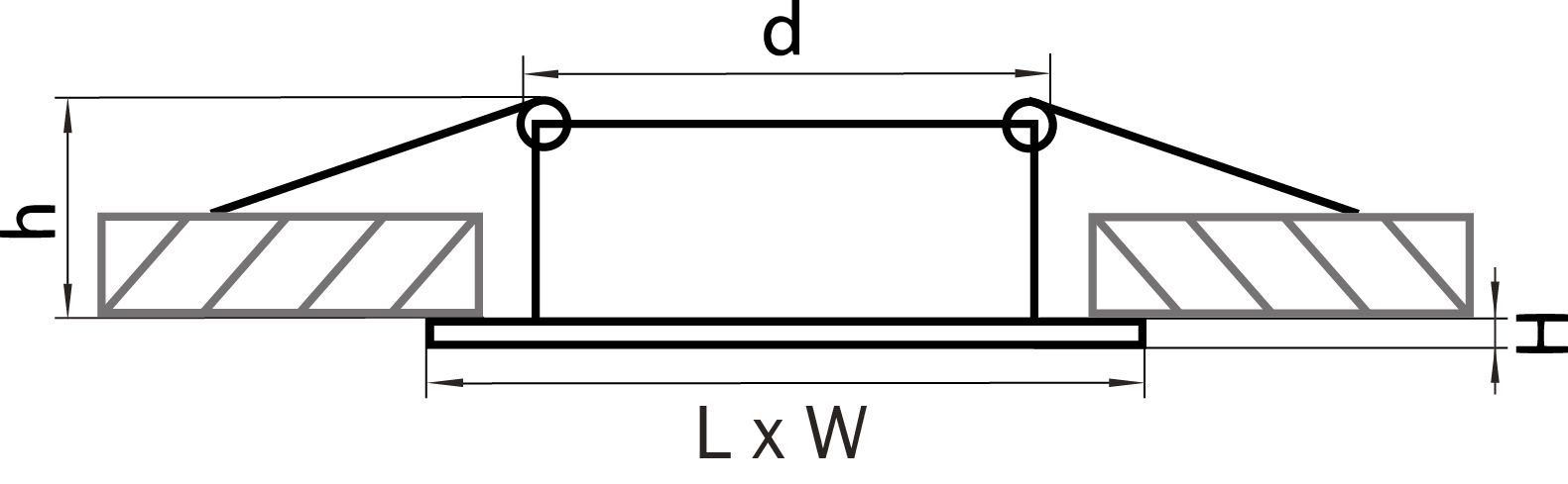 Светильник точечный встраиваемый декоративный под заменяемые галогенные или LED лампы Lega 16 Lightstar 011034
