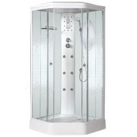 Душевая кабина Niagara NG-306 90х90 профиль Белый задняя стенка Белая Душевая кабина Niagara NG-306 90х90 профиль Белый задняя стенка Белая