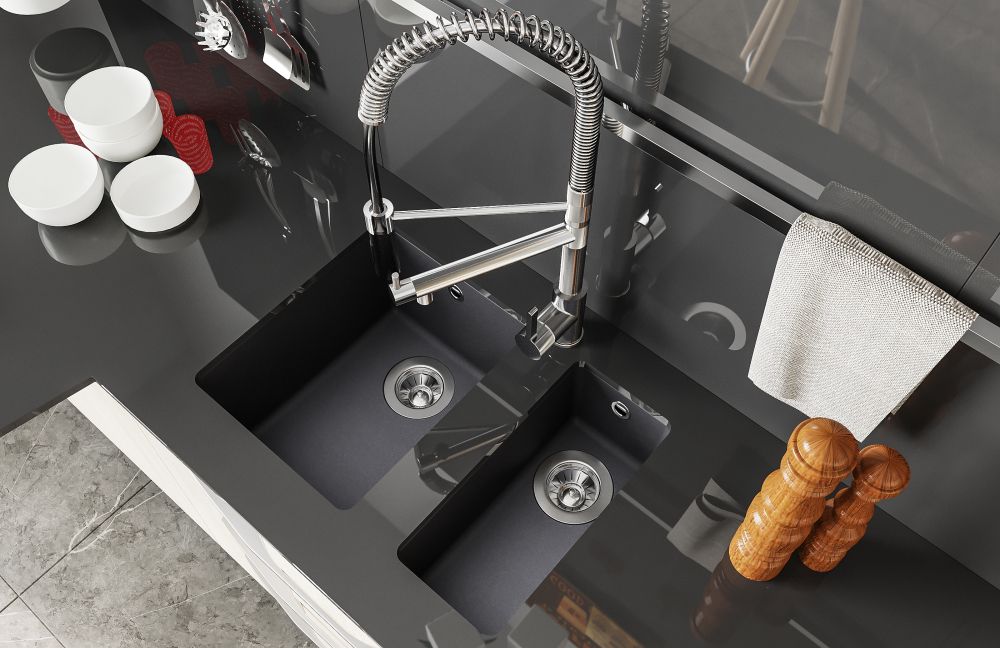 Кухонная мойка Florentina ВЕГА 22.325.D0510.307, серый шёлк, артикул 22.325.D0510.307