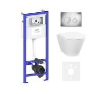 Комплект 6 в 1 Lavinia Boho Elegant Rimless 87561064, премиум с пластиковой клавишей