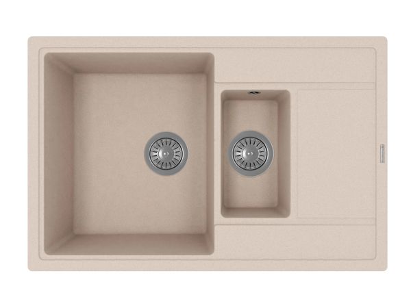 Кухонная мойка Florentina ЛИПСИ 20.250.D0780.104, бежевый