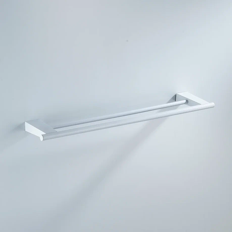 Полотенцедержатель двойной Shevanik SG5727C, белый