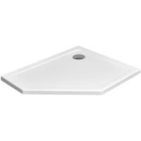 Акриловый поддон для душа Radaway Doros PT E 100x80x5 R Белый