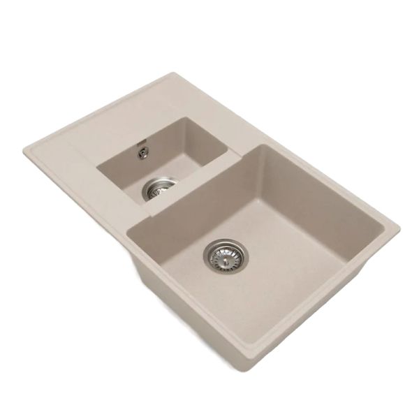 Кухонная мойка Grandex Aqua Topline 600113, бежевый