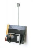 Stil Haus, стойка под журналы квадратной формы, цвет хром