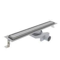 Plumberia Selection Трап душевой PS IN-TILE 6x60 2устор. накладка из нерж.стали, комбинир.затвор с горизонт. Выпуском Ду 50мм,40л/мин, браш.нерж.сталь Plumberia Selection Трап душевой PS IN-TILE 6x60 2устор. накладка из нерж.стали, комбинир.затвор с горизонт. Выпуском Ду 50мм,40л/мин, браш.нерж.сталь