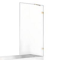 Шторка для ванны NEW TRENDY AVEXA GOLD SHINE 100 см EXK-2175 (золото)