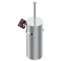THG PETALE DE CRISTAL ROUGE Ёршик для унитаза, подвесной, цвет хром