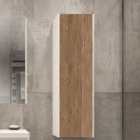 Шкаф-пенал Velvex Klaufs 30 ppKLA.110-617.216 подвесной Белый+дерево