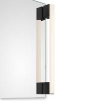 Decor Walther Omega 10 Светильник на зеркало 5x4.5x9(50-100)см, 1x S14S 0-100cm 2 Sockets, цвет: черный матовый ЗАКАЗ ПО ЗАПРОСУ