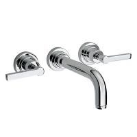 Nicolazzi Mac Kinley 05 Смеситель встраиваемый для раковины на 3 отверстия, излив 190мм, с внутр. частью, цвет: хром