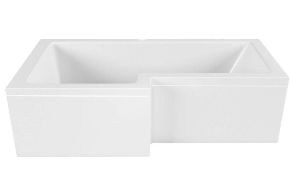 Ванна акриловая левосторонняя Vayer Options Гл000023294, 165x85, артикул Гл000023294