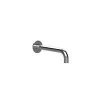 Излив, Almar, Waterfalls, настенный, вынос излива, мм-240, стандарт подводки-1/2", с круглым отражателем, цвет-Gun Metal Brushed PVD Излив, Almar, Waterfalls, настенный, вынос излива, мм-240, стандарт подводки-1/2", с круглым отражателем, цвет-Gun Metal Brushed PVD