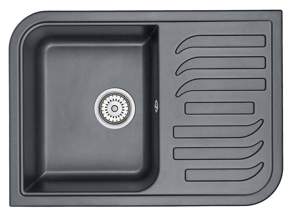 Кухонная мойка Granula 7001, ШВАРЦ, артикул 7001, ШВАРЦ