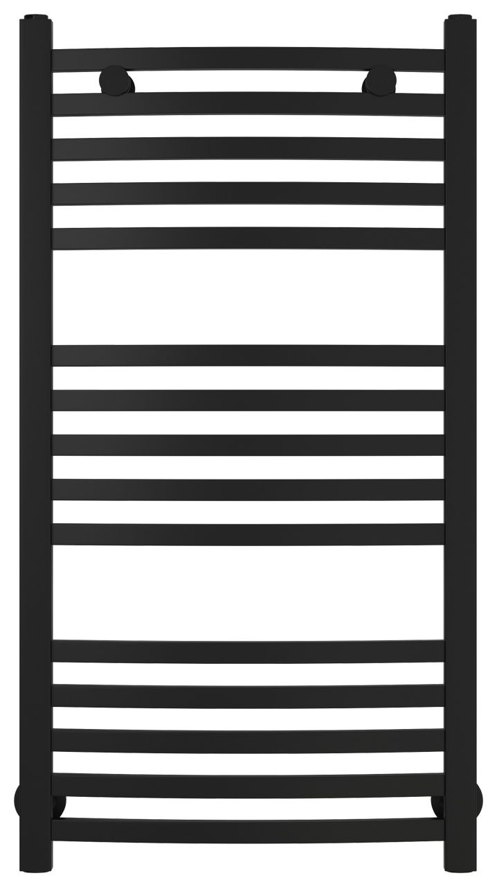 Полотенцесушитель водяной АРКУС 800х400 (Матовый Чёрный) Полотенцесушитель водяной АРКУС 800х400 (Матовый Чёрный)