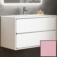 Тумба с раковиной SanVit Бруно-2 120 kbruno2120 в цвете Ral подвесная Розовый глянец Тумба с раковиной SanVit Бруно-2 120 kbruno2120 в цвете Ral подвесная Розовый глянец