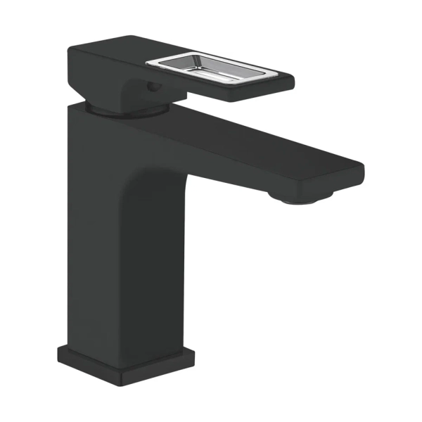 Смеситель для раковины Shevanik S9001H, черный/хром