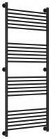 Полотенцесушитель водяной "Богема+" прямая 1500х600 (Матовый Чёрный)