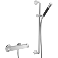 CISAL Cherie Термостатический смеситель для душа, с душевым комплектом, цвет хром