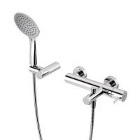 Смеситель для ванны и душа CEZARES LEAF-VD-L