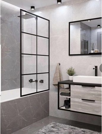 Шторка MUZA F80 для ванной, Cerutti SPA (80х195) Шторка MUZA F80 для ванной, Cerutti SPA (80х195)