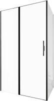 Душевой уголок Allen Brau Priority 120x90 3.31009.BBA + 3.31018.BBA черный браш