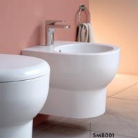 Биде, Artceram, SMARTY 2.0, тип установки-подвесной, ширина, мм-350, глубина, мм-500, высота, мм-350, форма чаши-овальная, отверстия для смесителя-1, материал-керамика, без креплений, цвет-белый глянцевый