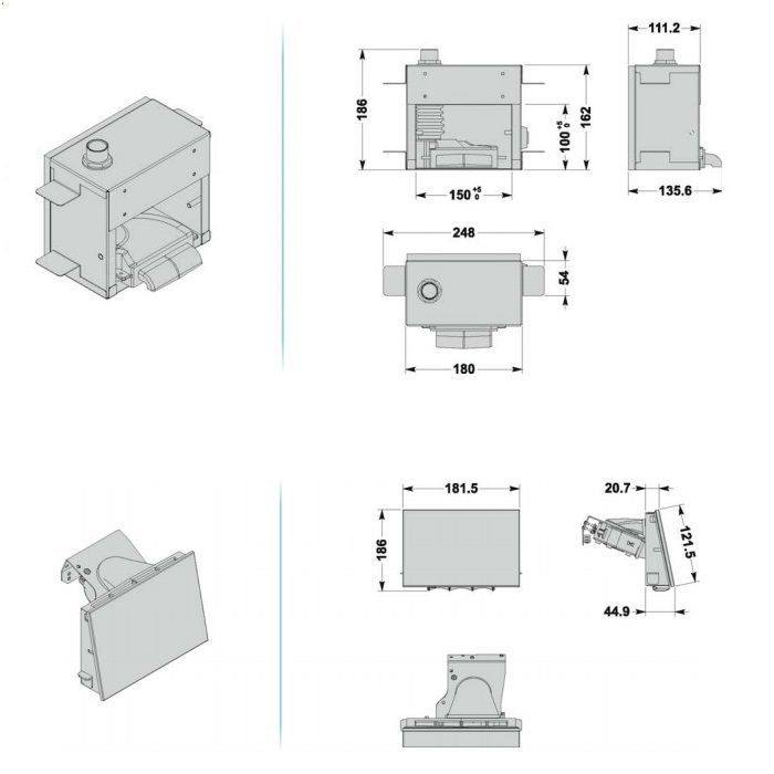 Effegibi Nuvola Smart Power 30 Парогенератор 52х26хh27 см, 3 кВт