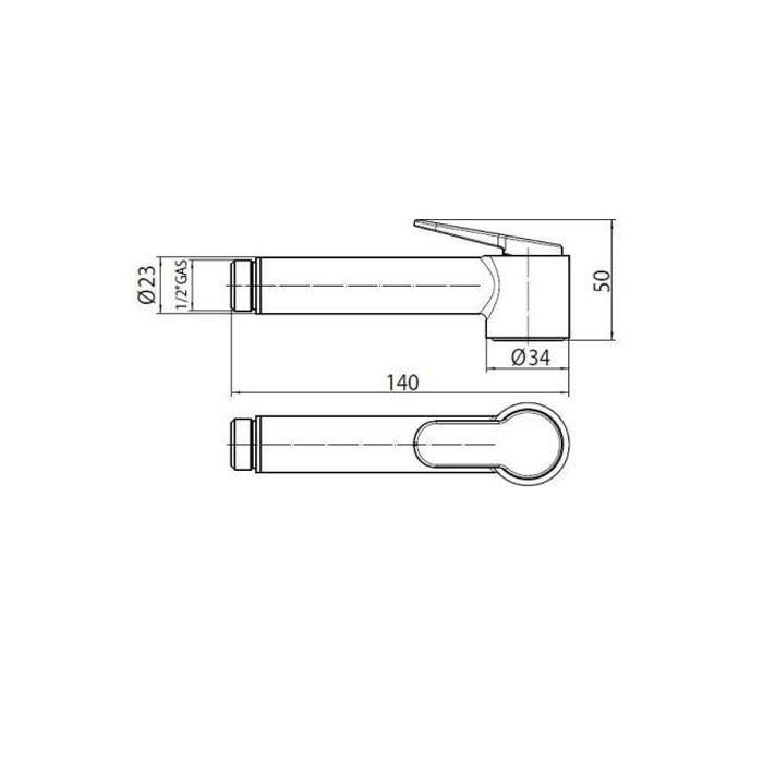 BOSSINI (PALOMA BRASS) Душевая лейка D 34 мм, с клапаном подачи, материал: латунь, цвет черный матовый BOSSINI (PALOMA BRASS) Душевая лейка D 34 мм, с клапаном подачи, материал: латунь, цвет черный матовый