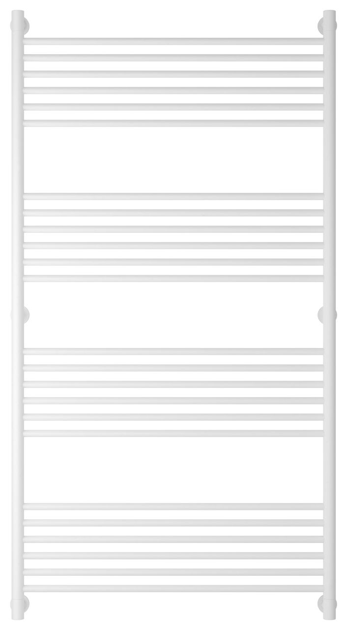 Полотенцесушитель водяной "Богема+" прямая 1500х800 (Матовый Белый)