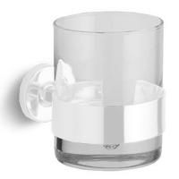 Bertocci Cinquecento  Стакан подвесной, цвет: прозрачное стекло/белый матовый