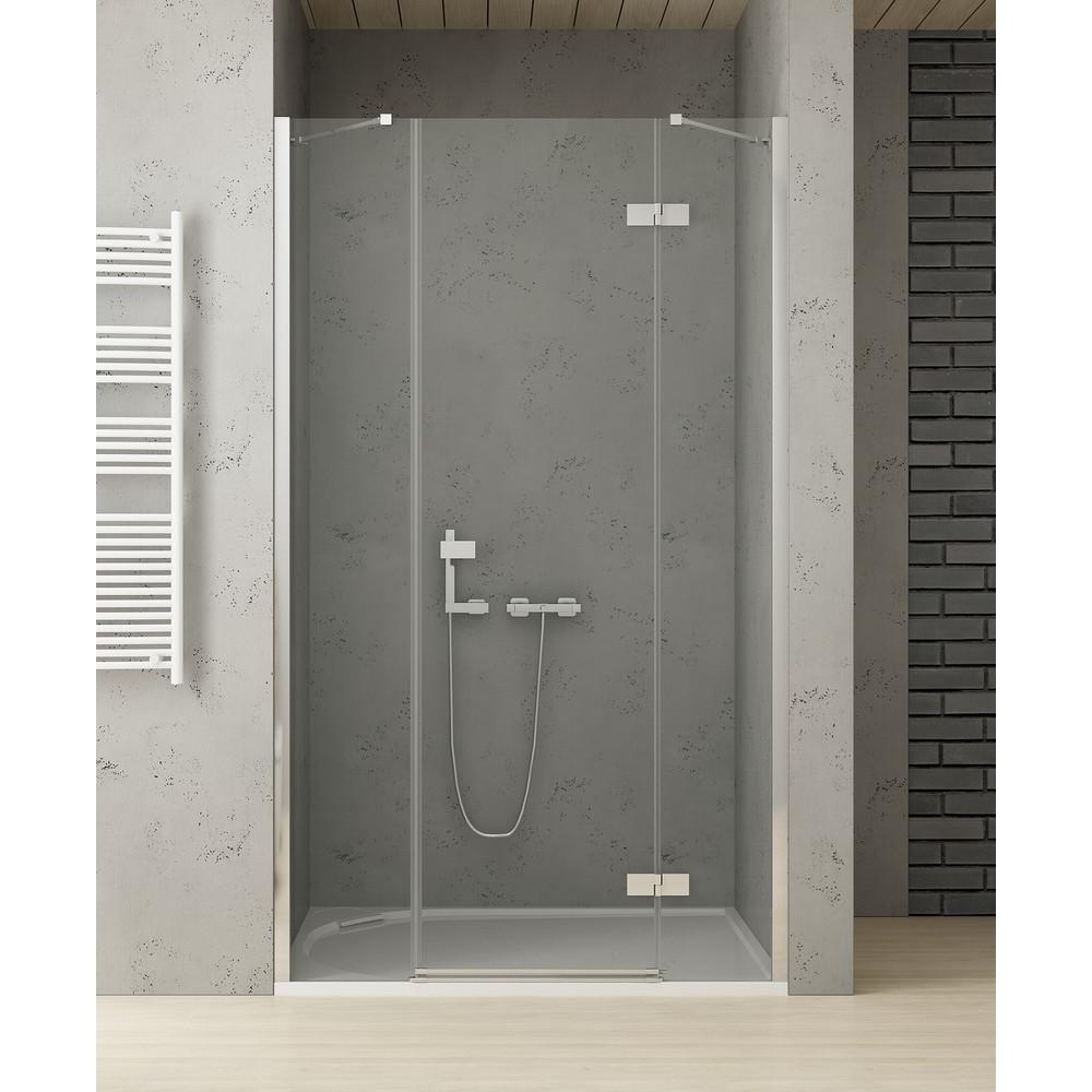 Дверь в нишу NEW TRENDY REFLEXA PLUS R 150x200 EXK-1211/EXK-0003 (хром)