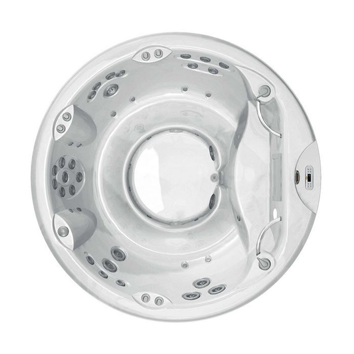 JACUZZI ALIMIA Минибассейн Ø2120x900 мм., отдельностоящий, панели Graphite, цвет Platinum JACUZZI ALIMIA Минибассейн Ø2120x900 мм., отдельностоящий, панели Graphite, цвет Platinum