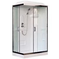 Душевая кабина Royal Bath HP 120х80 RB8120HP1-T-CH-R стекло прозрачное задняя стенка Белая Душевая кабина Royal Bath HP 120х80 RB8120HP1-T-CH-R стекло прозрачное задняя стенка Белая
