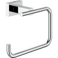 Держатель для туалетной бумаги подвесной GROHE ESSENTIAL CUBE 40507001 (металл, хром, на стену, квад, шт Держатель для туалетной бумаги подвесной GROHE ESSENTIAL CUBE 40507001 (металл, хром, на стену, квад, шт