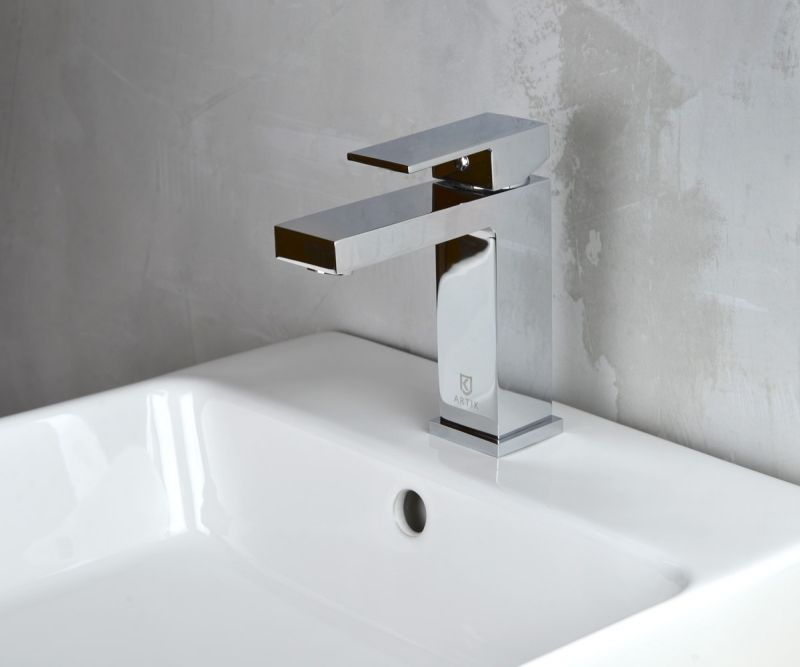 Смеситель для раковины Bronze de Luxe SIMPLE SA980, хром, артикул SA980