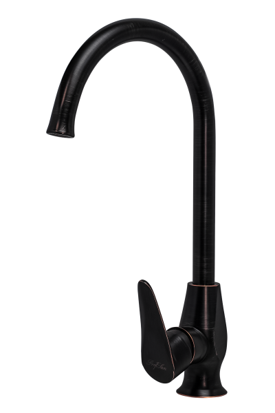 Смеситель для кухни ПСМ-ПРОФСАН PSM-301-3 STEEL тип См-МОЦБА Черный-бронза