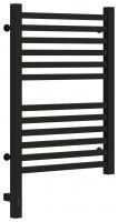 Полотенцесушитель электрический "МОДУС 3.0" 600х400 / МЭМ левый (Матовый чёрный)