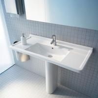 Duravit Starck 3 Пьедестал для раковин (030065,030060,030055,030410,030480,030470,033213) 210х150 мм, цвет белый