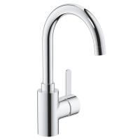 Смеситель для раковины GROHE Eurosmart Cosmopolitan с нажимным сливным гарнитуром, L-Size, хром (23933001) Смеситель для раковины GROHE Eurosmart Cosmopolitan с нажимным сливным гарнитуром, L-Size, хром (23933001)