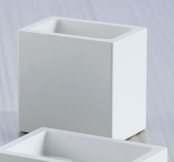 Stil Haus Rettangolo, настольная стакан, цвет белый