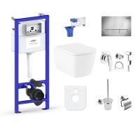 Комплект 10 в 1 Lavinia Boho Aveo Rimless 98010182, премиум с пластиковой клавишей