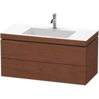 Тумба с раковиной Duravit L-Cube 100 LC6928O1313 подвесная Американский орех Тумба с раковиной Duravit L-Cube 100 LC6928O1313 подвесная Американский орех