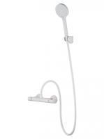 Смеситель для душа с термостатом WONZON & WOGHAND INN 5, Белый матовый (WW-B1005-A-MW)