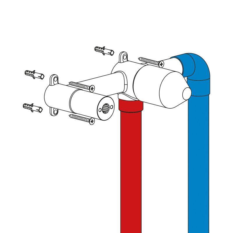 Смеситель для раковины встроенный Timo Saona розовое золото (2372/19SM), артикул 2372/19SM