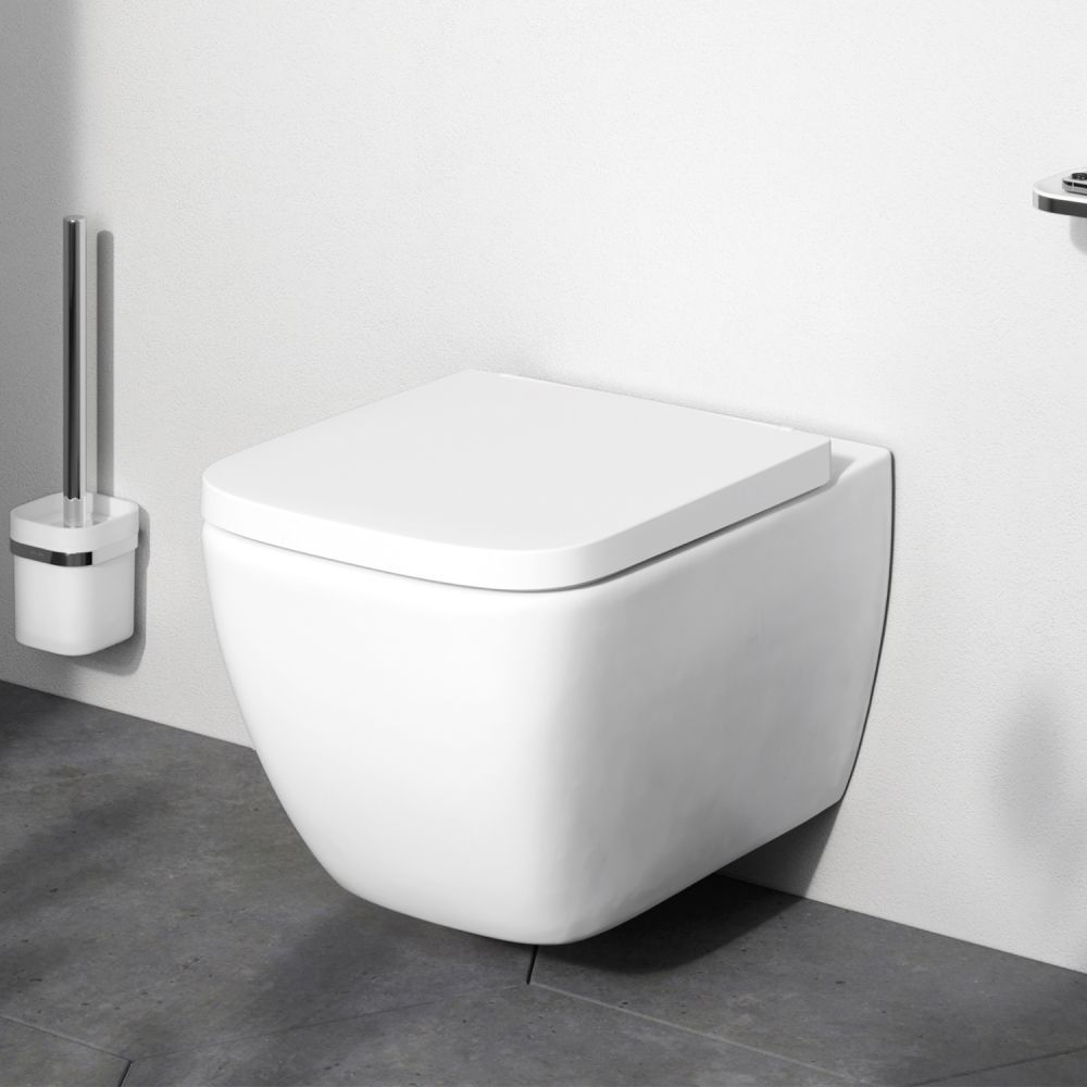 C901701SC Gem подвесной унитаз FlashClean с сиденьем микролифт C901701SC Gem подвесной унитаз FlashClean с сиденьем микролифт