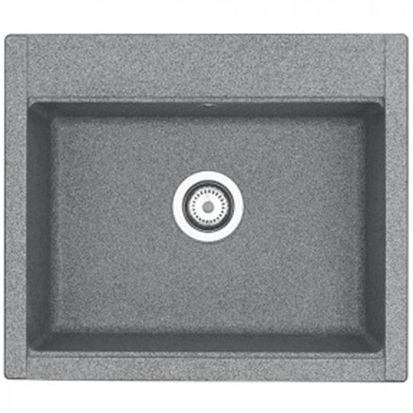 Кухонная мойка Акватон Делия 60 1A715232LD230 Серая