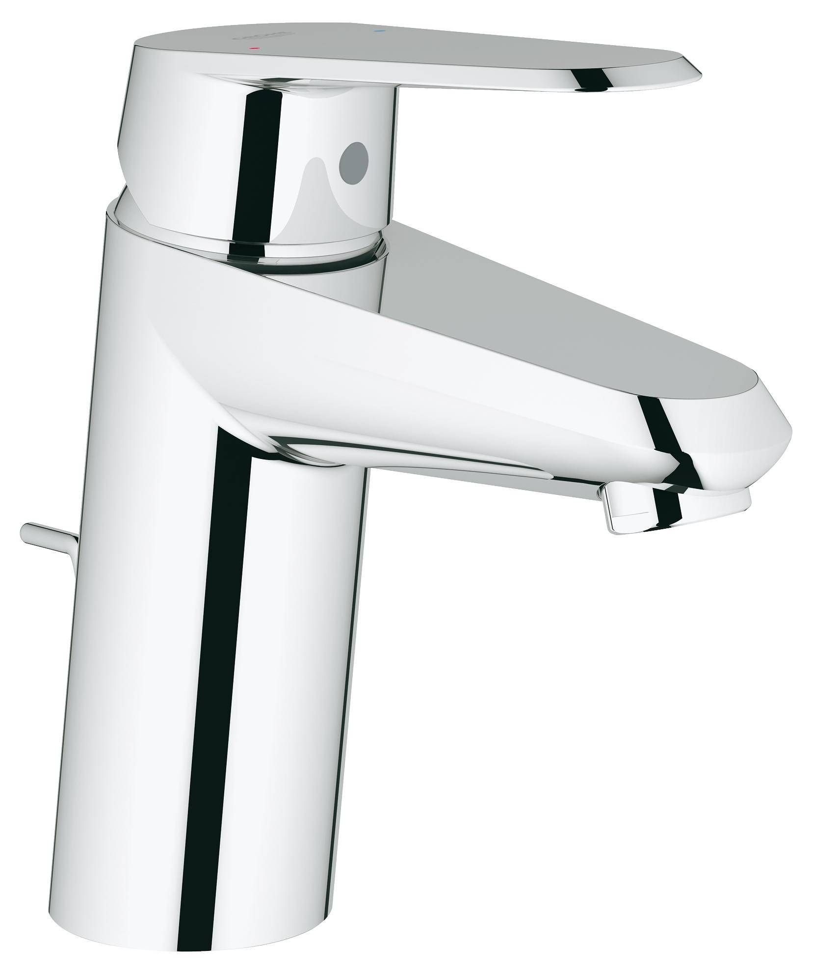Смеситель для раковины GROHE Eurodisc Cosmopolitan с донным клапаном и ограничением расхода воды, хром (3319020E) Смеситель для раковины GROHE Eurodisc Cosmopolitan с донным клапаном и ограничением расхода воды, хром (3319020E)