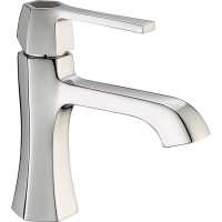 CISAL Cherie Смеситель однорычажный для раковины на 1 отверстие без донного клапана, цвет хром/черный матовый